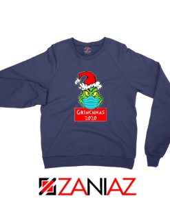 Grinchmas 2020 Navy Blue Sweatshirt