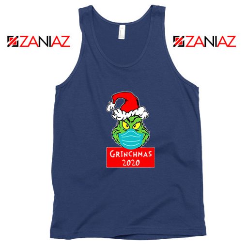 Grinchmas 2020 Navy Blue Tank Top