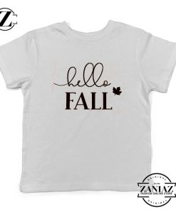 Hello Fall Kids Tshirt