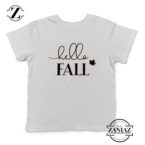 Hello Fall Kids Tshirt