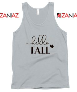 Hello Fall Sport Grey Tank Top