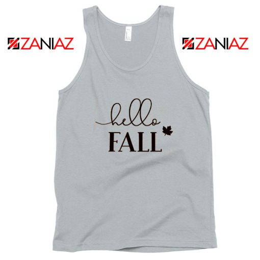 Hello Fall Sport Grey Tank Top