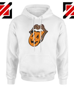 Leopard Pumpkin Mouth Tongue Hoodie