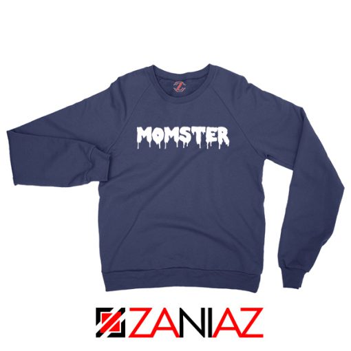 Momster Halloween Navy Blue Sweatshirt