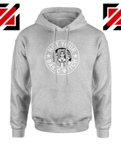 Not Your Basic Witch Sport Grey Hoodie