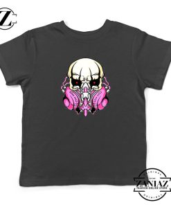 Skull Gas Mask Kids Tshirt