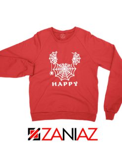 Spider Mickey Mouse Red Sweatshirt