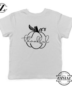 Thankful Pumpkin Kids Tshirt