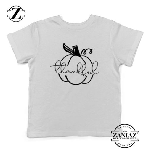 Thankful Pumpkin Kids Tshirt