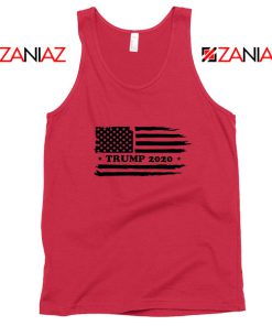 Trump American Flag Red Tank Top