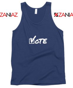 Vote 2020 Election Navy Blue Tank Top