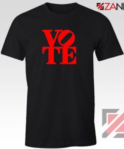 Vote Graphic Black Tshirt