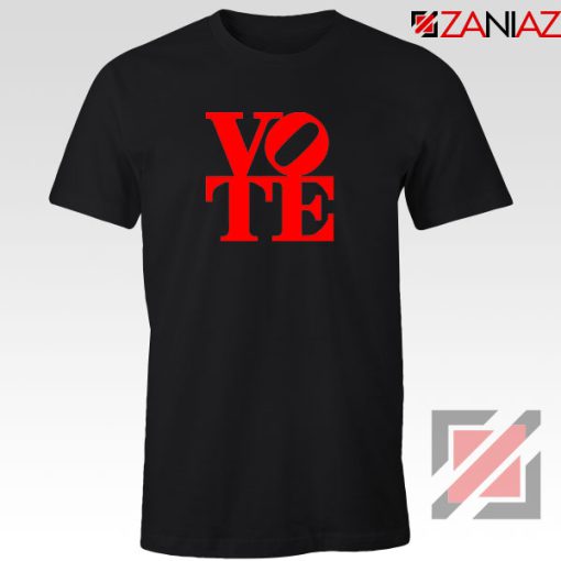 Vote Graphic Black Tshirt