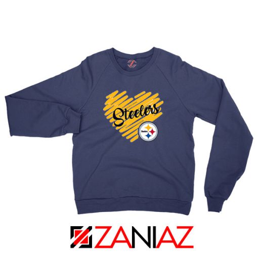 Pittsburgh Steelers Navy Blue Sweatshirt