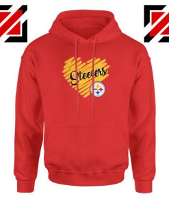 Pittsburgh Steelers Red Hoodie