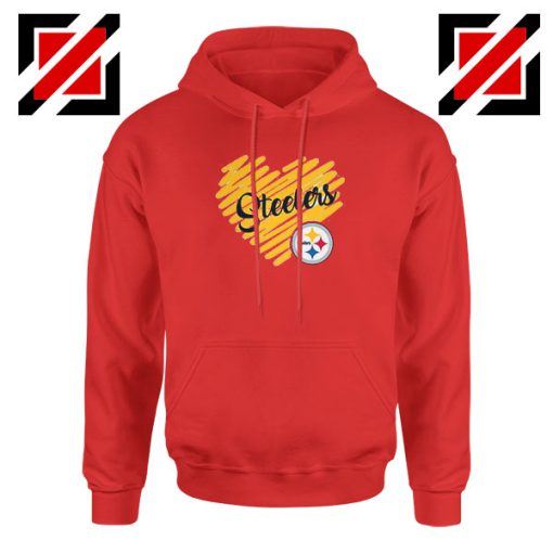 Pittsburgh Steelers Red Hoodie