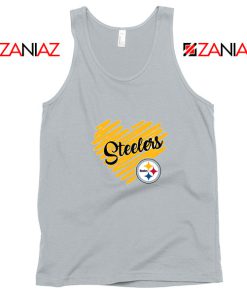 Pittsburgh Steelers Sport Grey Tank Top