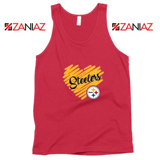 Pittsburgh Steelers Red Tank Top