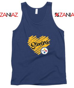 Pittsburgh Steelers Navy Blue Tank Top