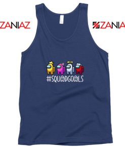 Among Us Squad Navy Blue Tank Top