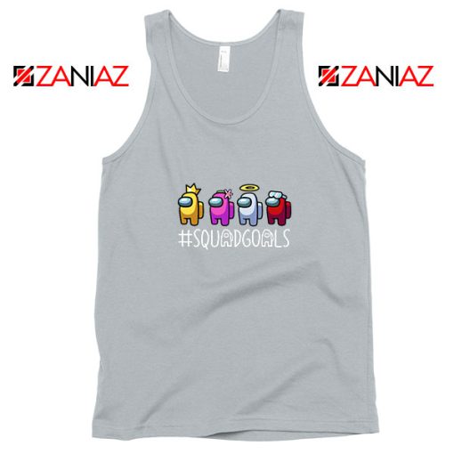 Among Us Squad Sport Grey Tank Top