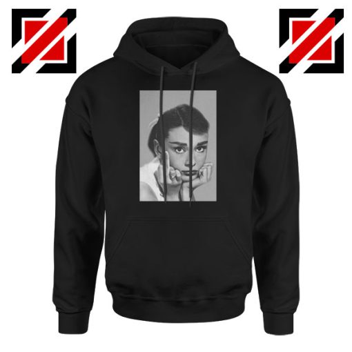 Audrey Hepburn Middle Finger Hoodie