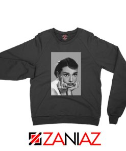 Audrey Hepburn Middle Finger Sweatshirt