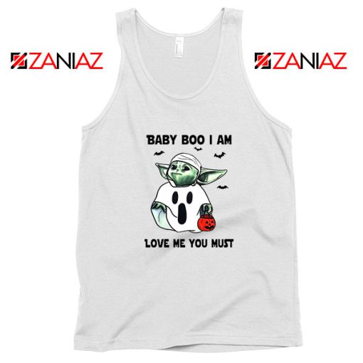 Baby Yoda Boo Tank Top