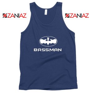 Bassman Guitarist Navy Blue Tank Top