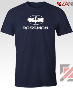 Bassman Guitarist Navy Blue Tshirt