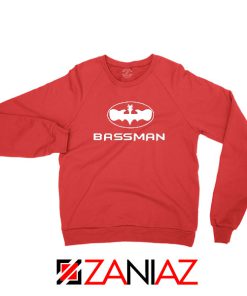 Bassman Guitarist Red Sweatshirt