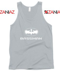 Bassman Guitarist Sport Grey Tank Top