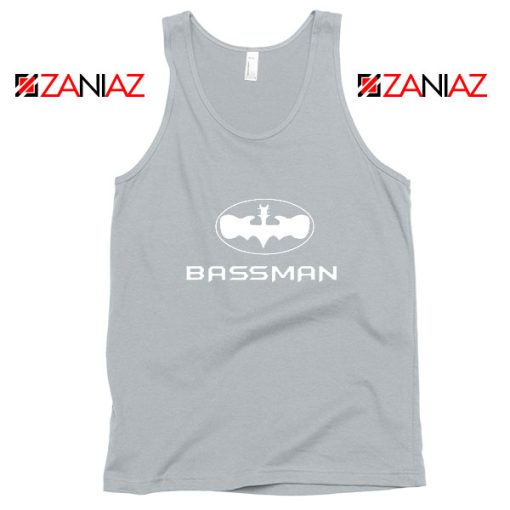 Bassman Guitarist Sport Grey Tank Top