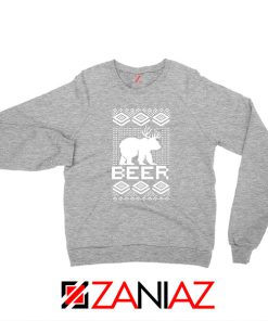 Bear Christmas Sport Grey Sweatshirt