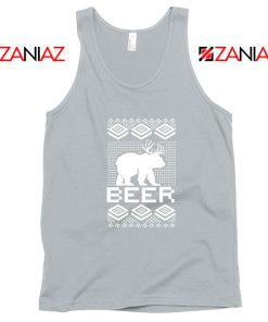 Bear Christmas Sport Grey Tank Top