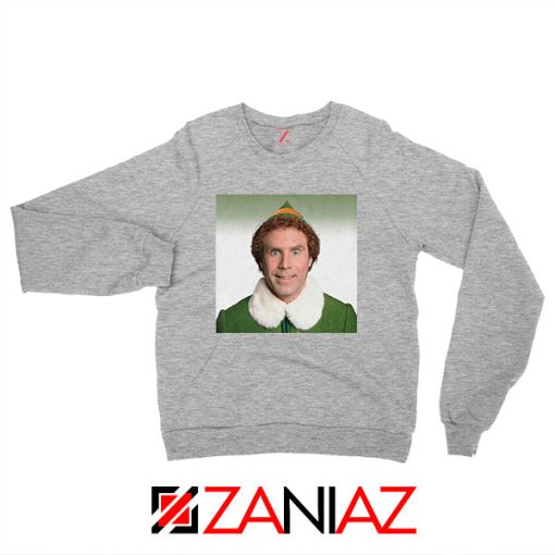 Buddy The Elf Sport Grey Sweatshirt