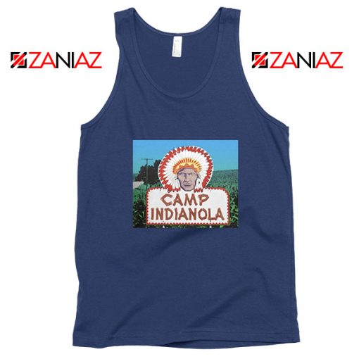 Camp Indianola Navy Blue Tank Top