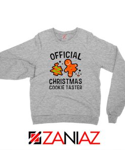 Christmas Cookie Taster Sport Grey Sweatshirt