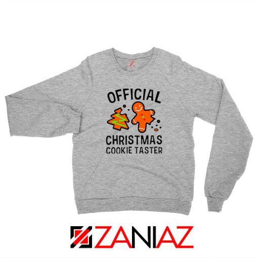 Christmas Cookie Taster Sport Grey Sweatshirt