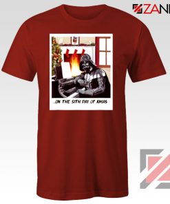 Darth Vader Sith Day of Xmas Red Tshirt