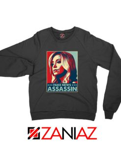 Fake News Assassin Mcenany Black Sweatshirt