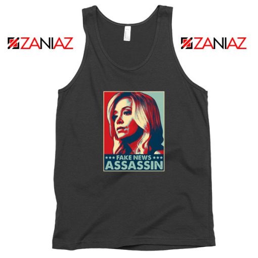 Fake News Assassin Black Tank Top