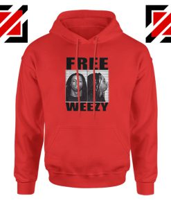 Free Weezy Red Hoodie