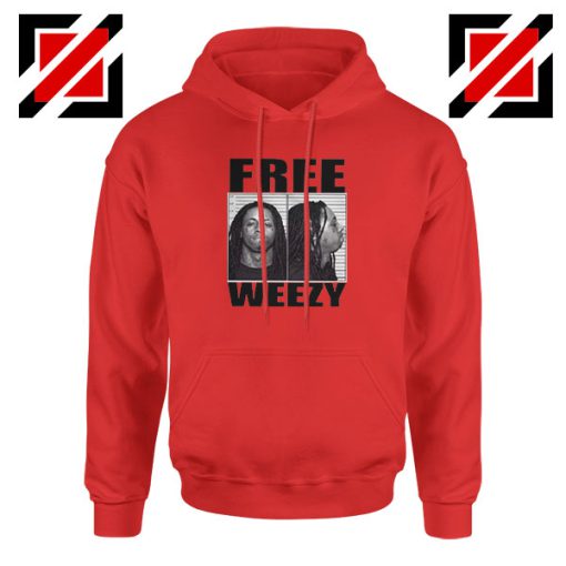 Free Weezy Red Hoodie