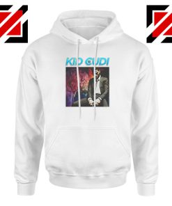 Kid Cudi Black Rap White Hoodie