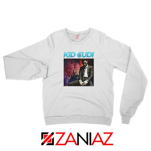 Kid Cudi Black Rap White Sweatshirt