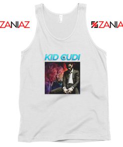 Kid Cudi Black Rap White Tank Top