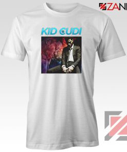 Kid Cudi Black Rap White Tshirt