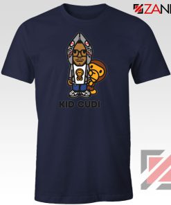 Kid Cudi Monkey Navy Blue Tshirt