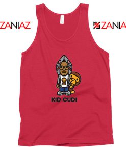 Kid Cudi Monkey Red Tank Top